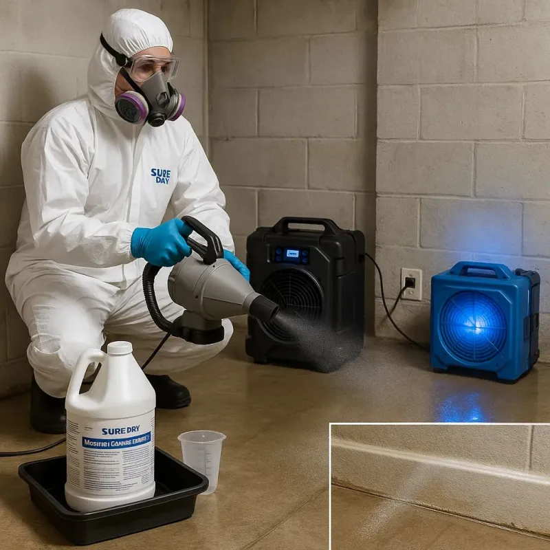 Sanitization and Odor Removal process in Waymart, PA