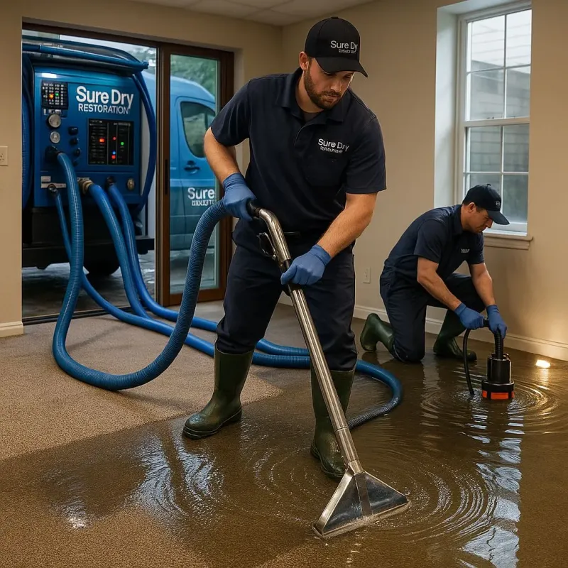 Water Extraction and Removal process in Waymart, PA